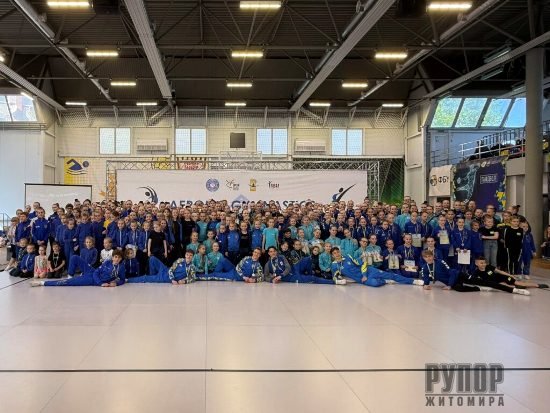 Житомирські спортсмени – серед найкращих на Чемпіонаті України зі спортивної аеробіки