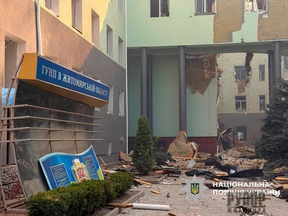 Максим Цуцкірідзе: Житомир зазнав цинічної атаки російських військ - ворог завдав ударів безпілотниками типу «Бандероль»