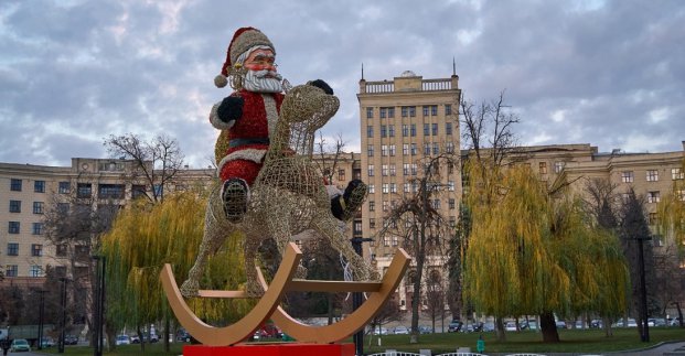 Терехов: Новорічні прикраси в місті покращують настрій харків’ян