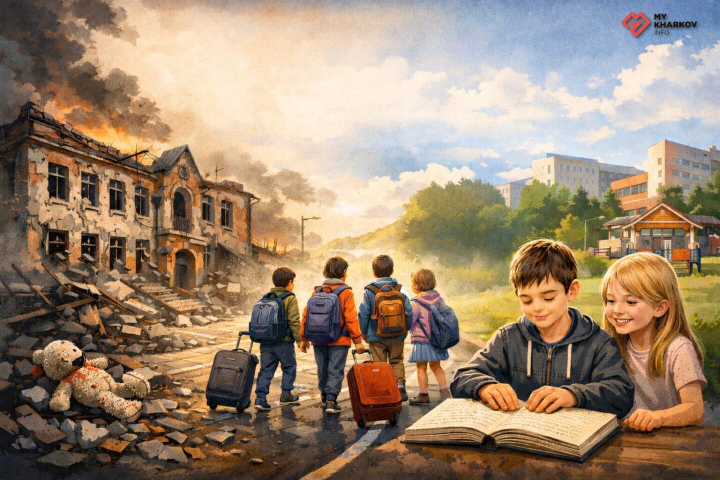 Втрачена школа, дорога до Польщі і життя дітей після Харкова: історія комплексу імені Короленка