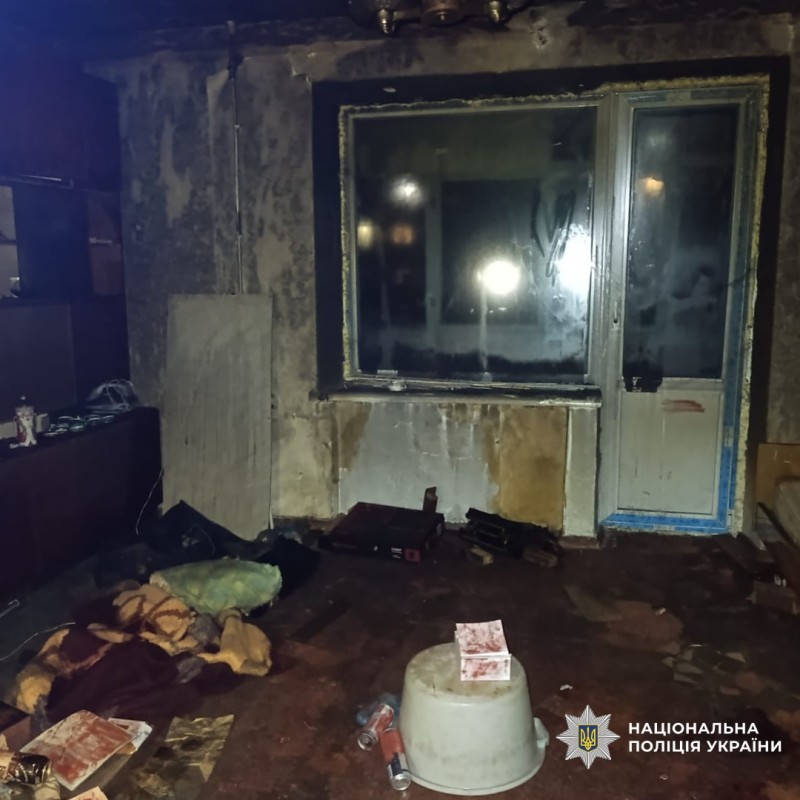 У Ізюмі затримали чоловіків, які підпалили квартиру