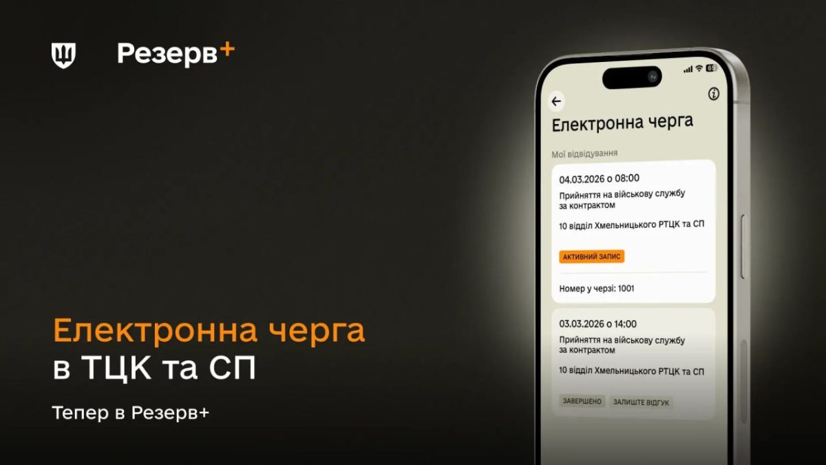 Кінець нескінченним чергам? У «Резерв+» запустили електронний запис до ТЦК