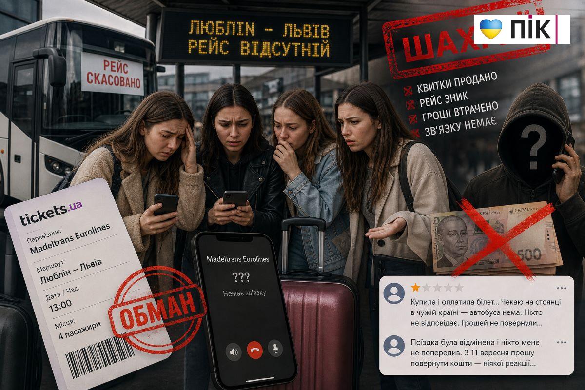 Квитки продали — рейс зник: як українки у Польщі натрапили на шахрайську схему (ФОТО)