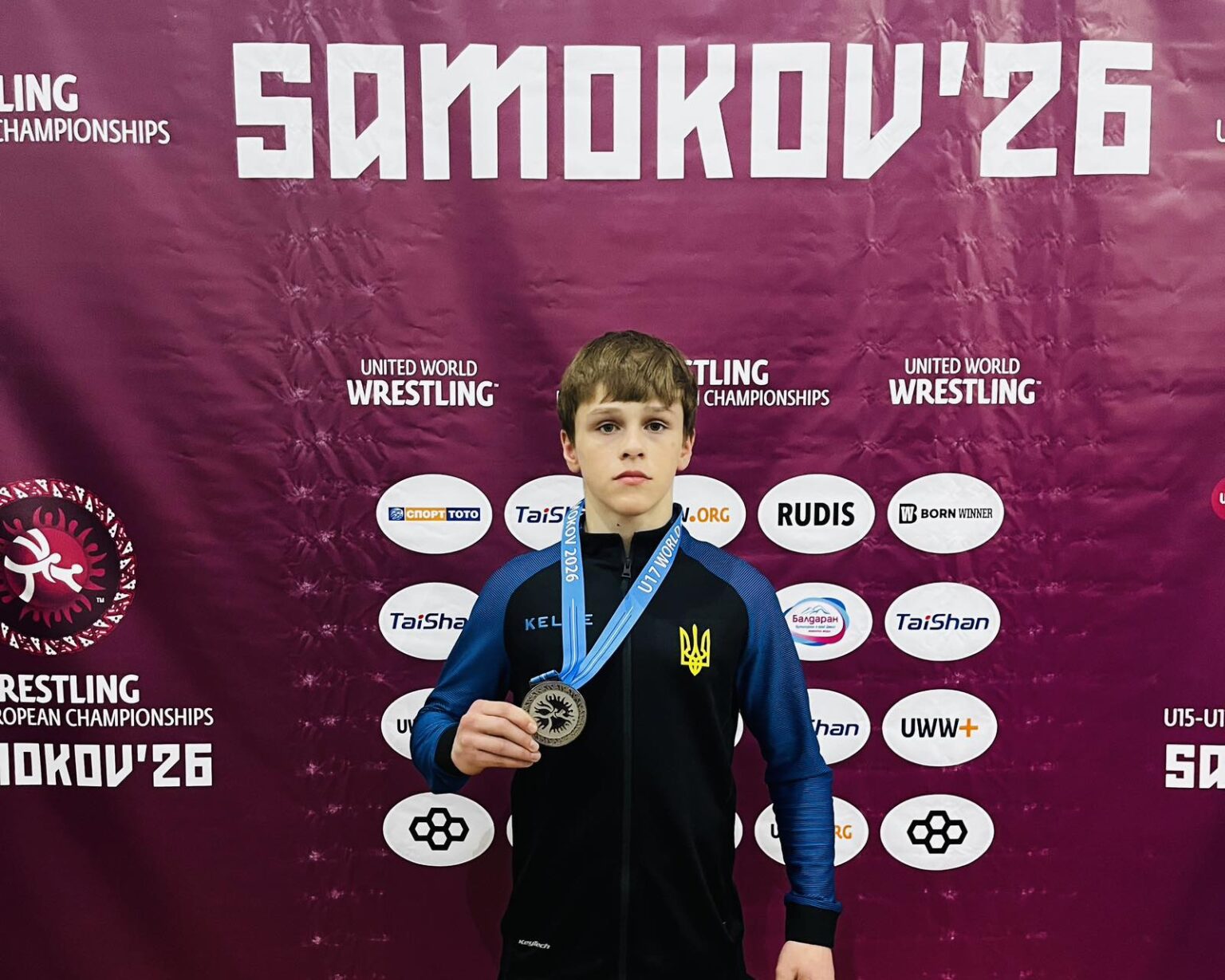 Калушанин став срібним призером чемпіонату Європи U17 з вільної боротьби (ФОТО)