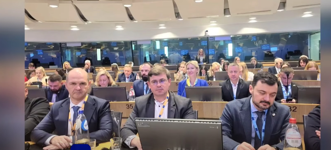 Міський голова Калуша Андрій Найда представив досвід громади у Брюсселі (ВІДЕО)