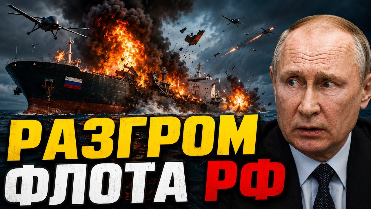 Минус 20 кораблей! Мадяр устроил охоту на флот Путина: это настоящая бойня. Танкеры РФ горят