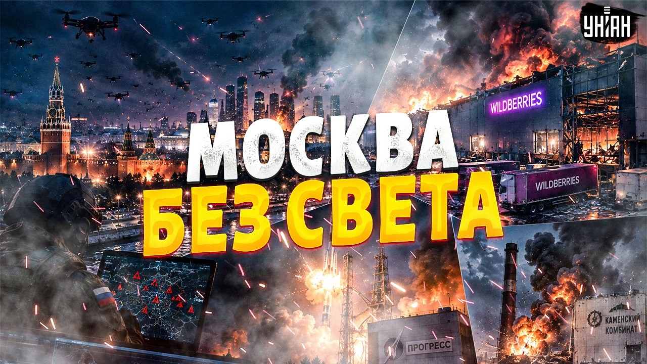 АД В МОСКВЕ! 600 дронов СНЕСЛИ ПВО: столица БЕЗ СВЕТА. Удары по ЭНЕРГЕТИКЕ. Началась ДИКАЯ ПАНИКА