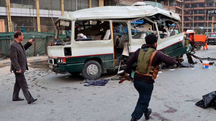В Афганістані вибух мікроавтобуса – є загиблі