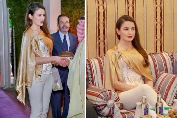 "Вона представляє країну, а не своє тіло!": Українці розкритикували послицю Селих через її вбрання на іфтарі в Саудівській Аравії (фото)