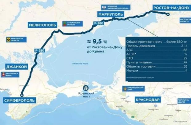 Острів Крим: "Назад только пешком, под дронами", росіянин емоційно реагує на палаючу військову автівку посеред траси (відео)