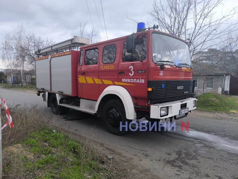 Пьяная драка закончилась пожаром в Николаеве (видео)