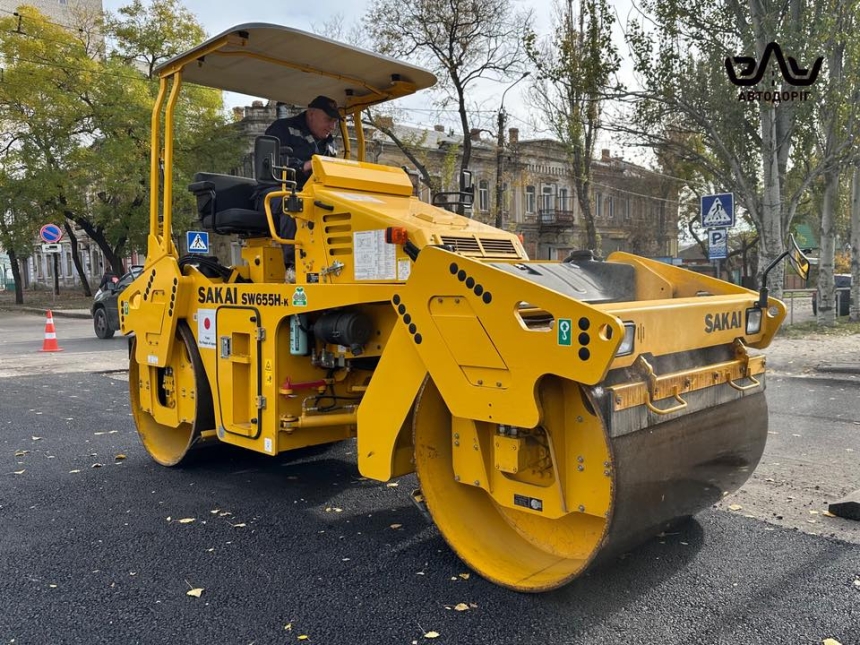 Проезжую часть отремонтировали в центре Николаева (фото)
