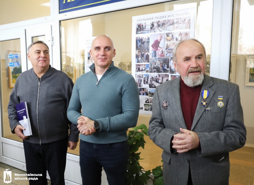 Иван Булавицкий и его студенты открыли в Николаеве выставку (фото)