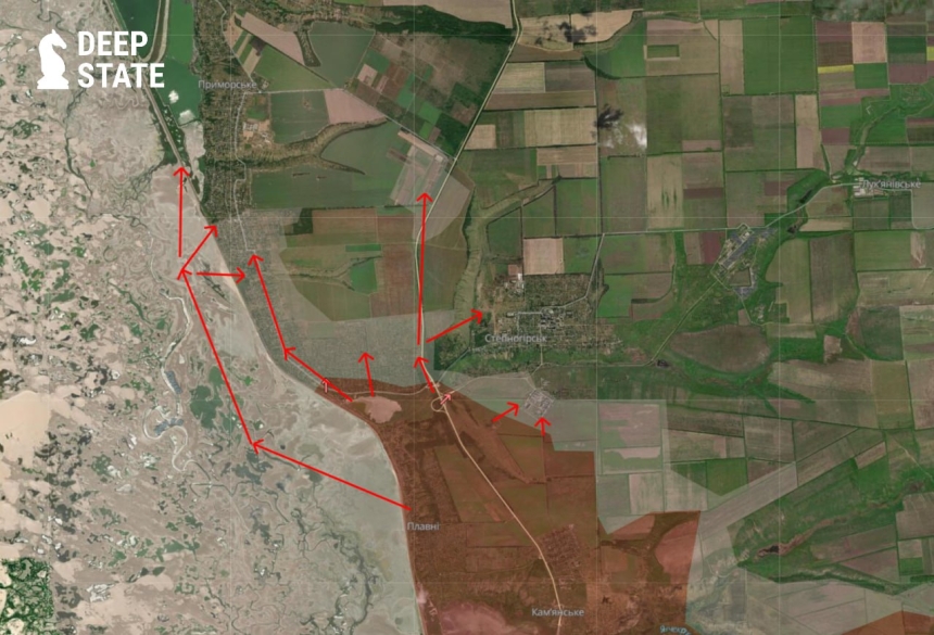 Российские войска оккупировали два села в Харьковской области и продвигаются в других регионах