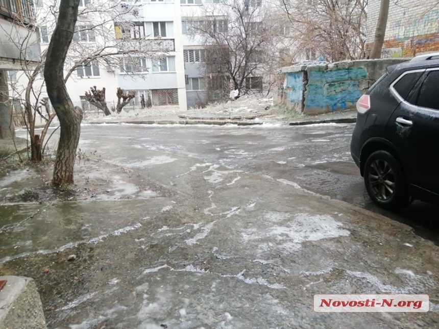 В Николаевской области ожидается опасное налипание мокрого снега