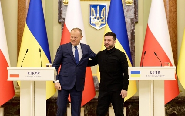 Зеленский озвучил темы переговоров с премьер-министром Польши Дональдом Туском