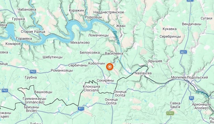 Очередное землетрясение зафиксировали в Украине