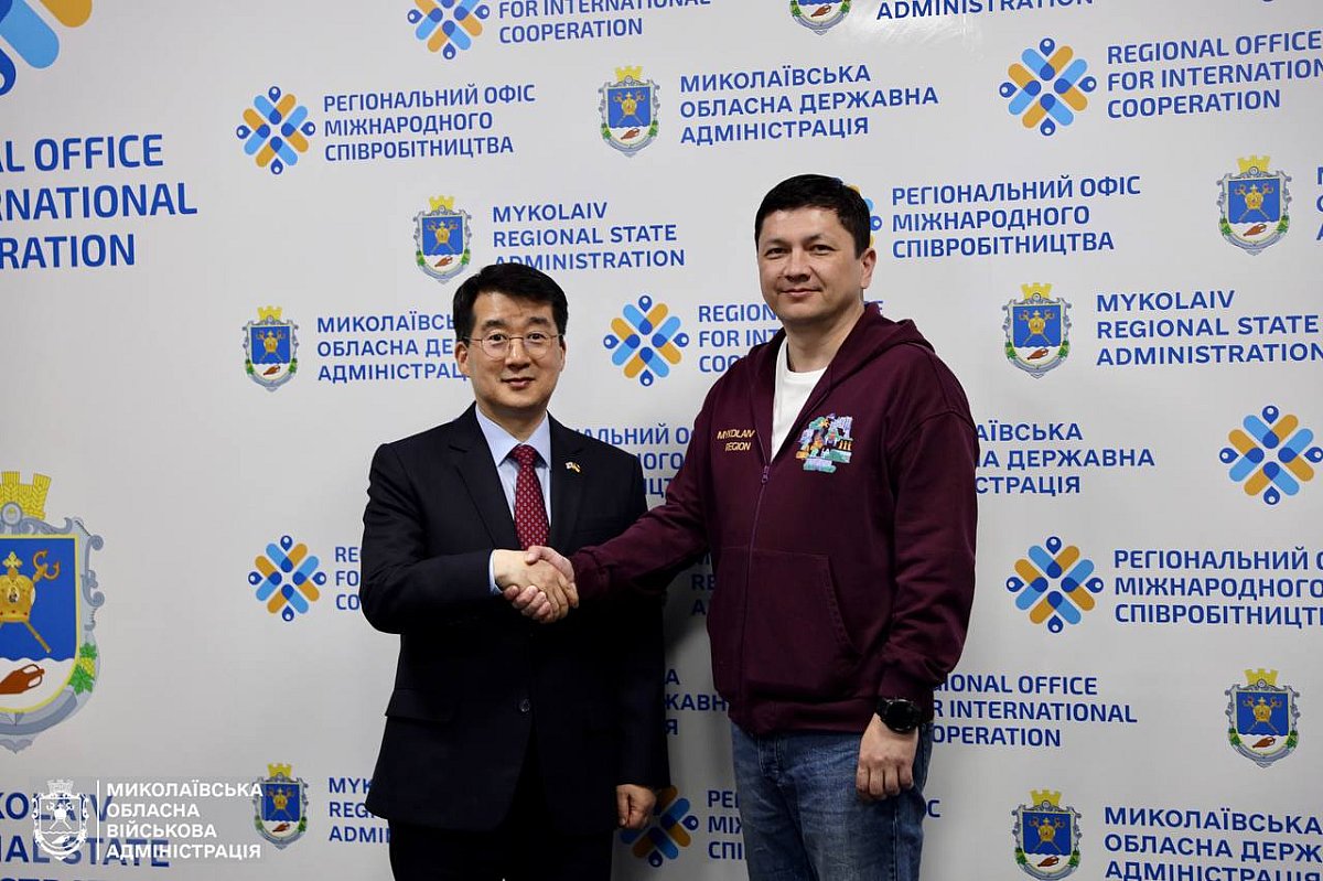 Николаев посетил Посол Республики Корея в Украине (фото)