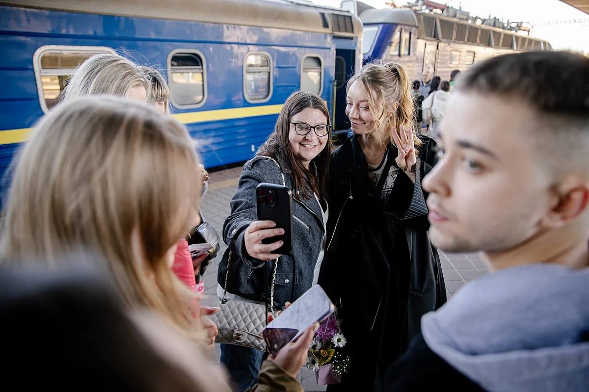 Украинская певица Leleka отправилась на Евровидение поездом