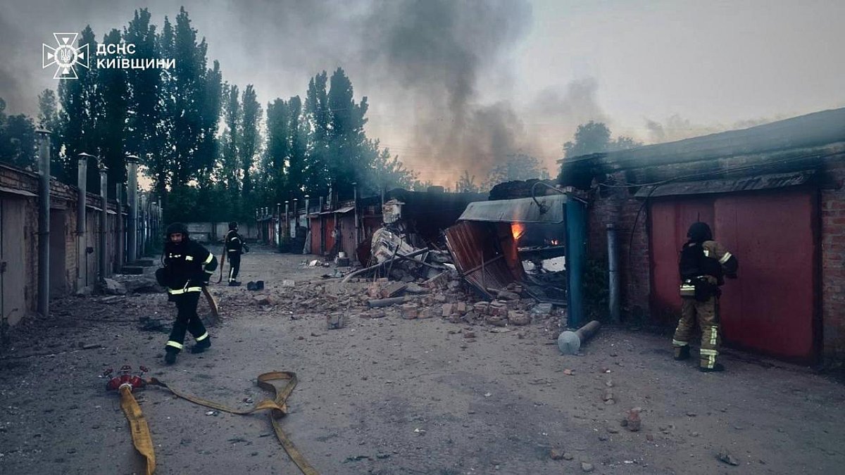Появилось видео последствий попадания "Орешника"