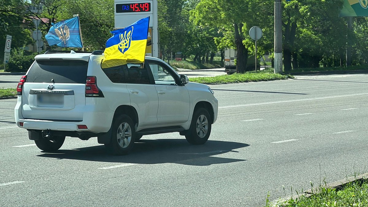 День морской пехоты: в Николаеве состоялся автопробег (фото, видео)