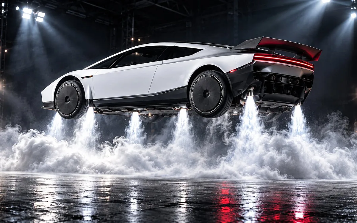 Tesla показала летающий автомобиль: что известно о спорткаре Илона Маска (видео)