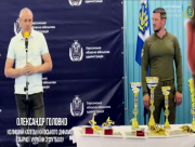 Легенда футболу з Херсона Олександр Головко нагородив учасників обласного турніру "Разом до перемоги" (ВІДЕО)