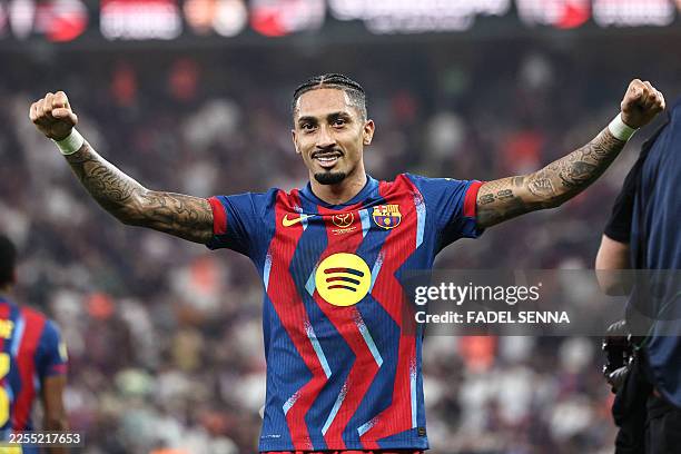 Юбилейный гол в «Класико»: Рафинья вывел «Барселону» вперед в финале Суперкубка