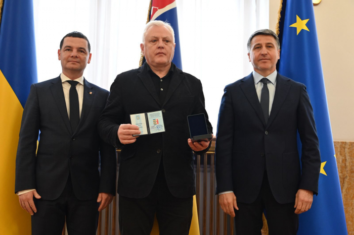 На Закарпатті нагородили діячів культури, науки та громадського життя