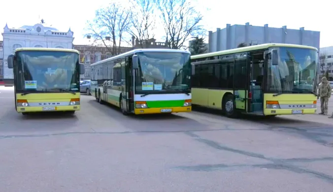 Силам обороны переданы три вместительных автобуса Setra