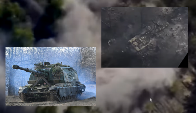 На Луганщине САУ Archer уничтожила вражескую МСТА-С (видео)