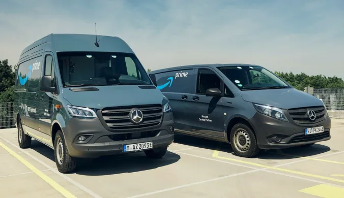 Mercedes-Benz Vans поставить 5000 електричних фургонів для партнерів Amazon