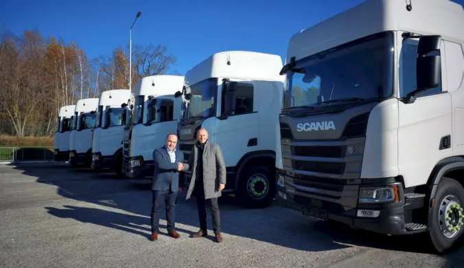 Scania поставила нові вантажівки для провідного виробника цементу в Україні