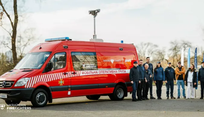 Київські рятувальники отримали спеціалізований автомобіль на базі Mercedes-Benz Sprinter