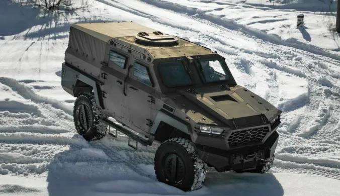 Бронеавтомобіль Inguar-3 показали у варіанті пікапа (відео)