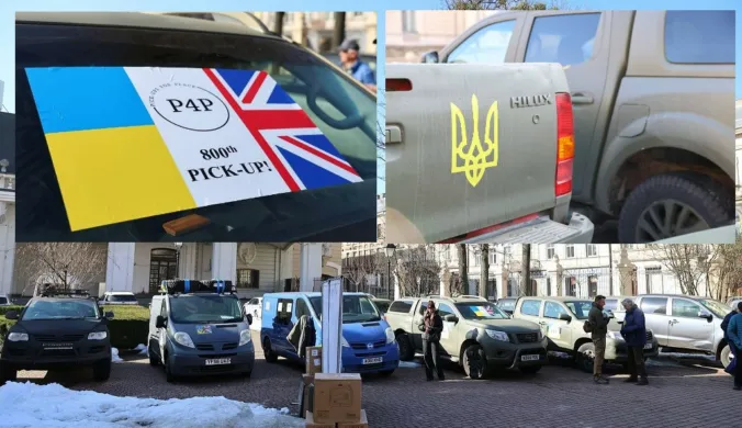 В Україну доставили вже 800 пікапів у межах ініціативи P4P