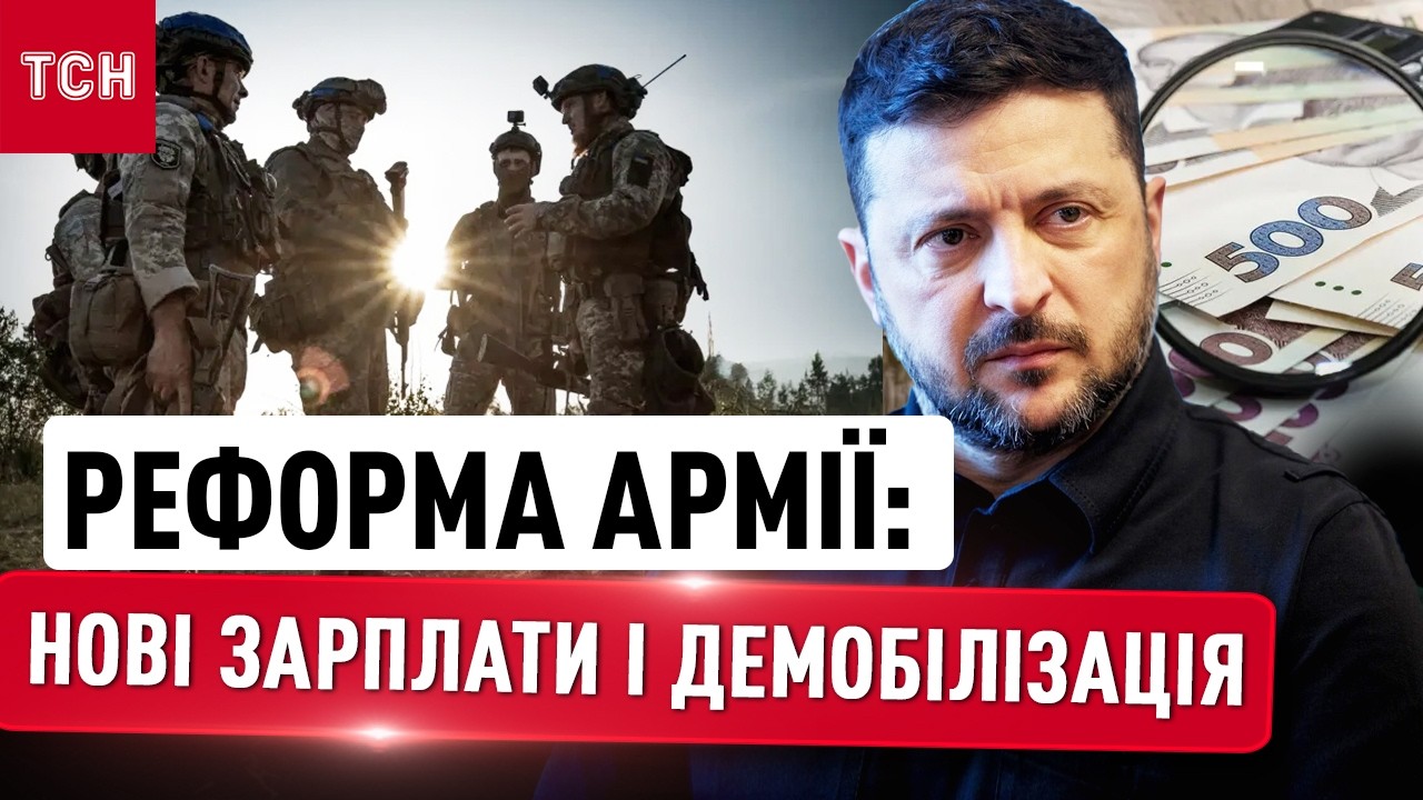 Зарплати до 460 тисяч і ДЕМОБІЛІЗАЦІЯ: Зеленський оголосив масштабну реформу ЗСУ