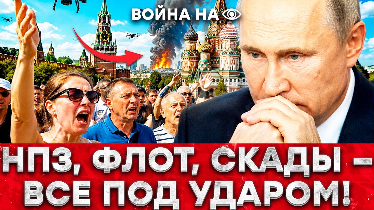 ПУТИНА ЭТО НАСТИГЛО! РУССКИЕ ВЗБУНТОВАЛИСЬ! РФ ПОЛЫХАЕТ! Москвичи уже ОРУТ ОТ ДРОНОВ — война пришла!