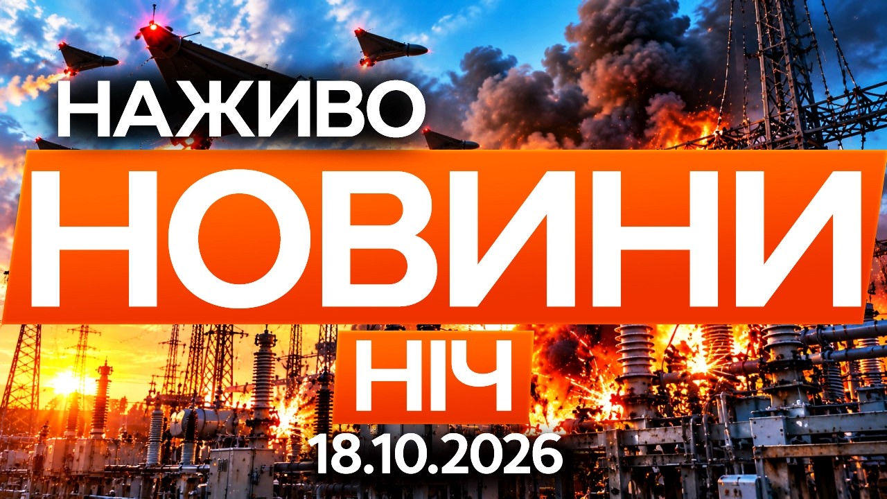 РОСІЯ ВИПАЛЮЄ ЕНЕРГЕТИКУ! 76 атак після оголошення перемир'я!🔴Новини ФАКТИ ОНЛАЙН 18.10.2026