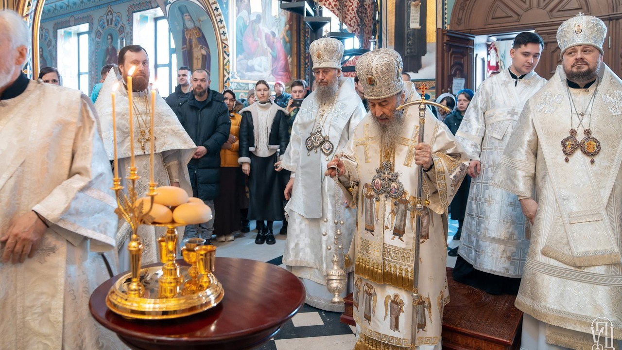 Блаженніший Митрополит Онуфрій очолив Божественну літургію Великої Суботи