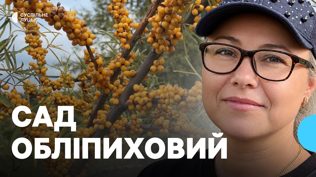 Волинянка у декреті вирощує обліпиху