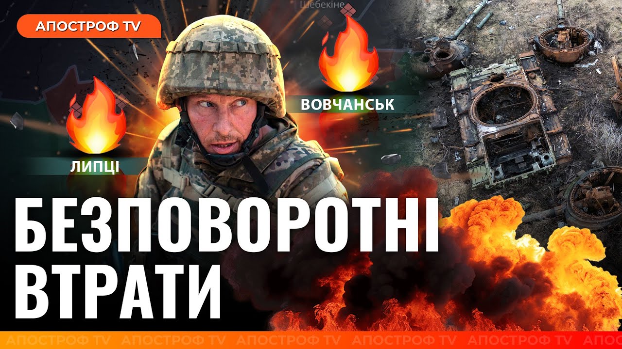 ВОВЧАНСЬК ПАЛАЄ: росіяни стирають резерви в місті / Кількісна перевага дронів ворога // Черняк