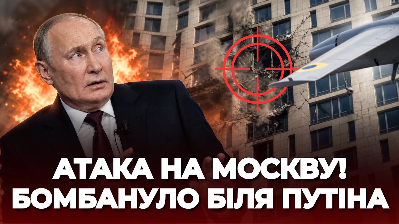 🔥ВИБУХИ прямо БІЛЯ КРЕМЛЯ (відео). Зеленський ЖОРСТКО ПОПЕРЕДИВ Путіна, у Москві ІСТЕРИКА