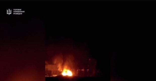 В Брянске горела подстанция, обесточены военные объекты, - ГУР (видео)