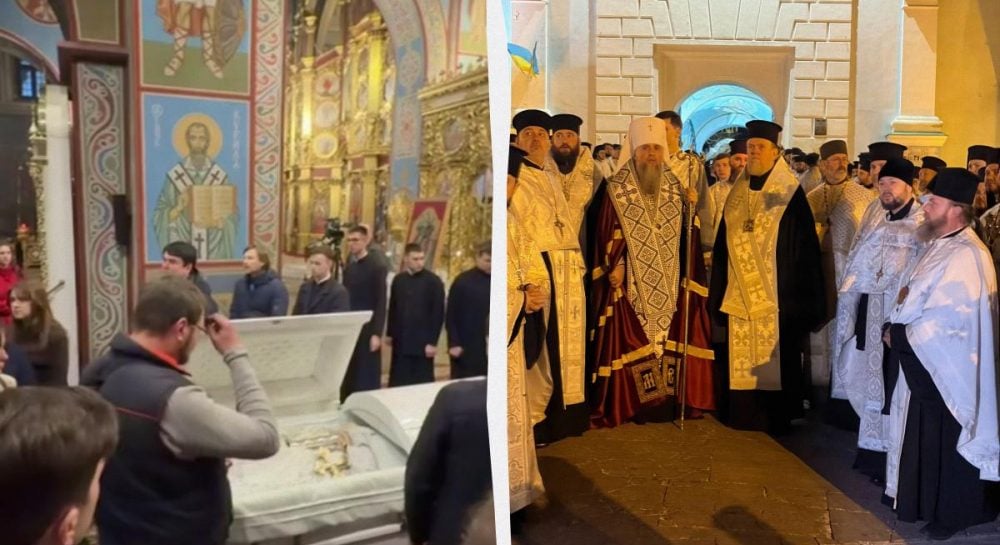 Проходит прощание с Патриархом Филаретом: уже известно, где его похоронят (видео)