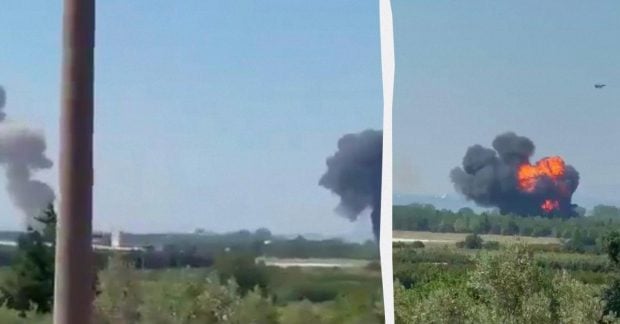 В Турции разбился истребитель F-16: какова судьба пилота (видео)