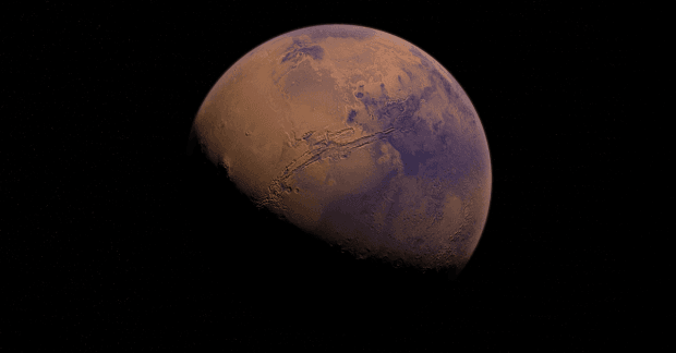 Пик солнечной активности вызвал беспрецедентные "полярные сияния" на Марсе