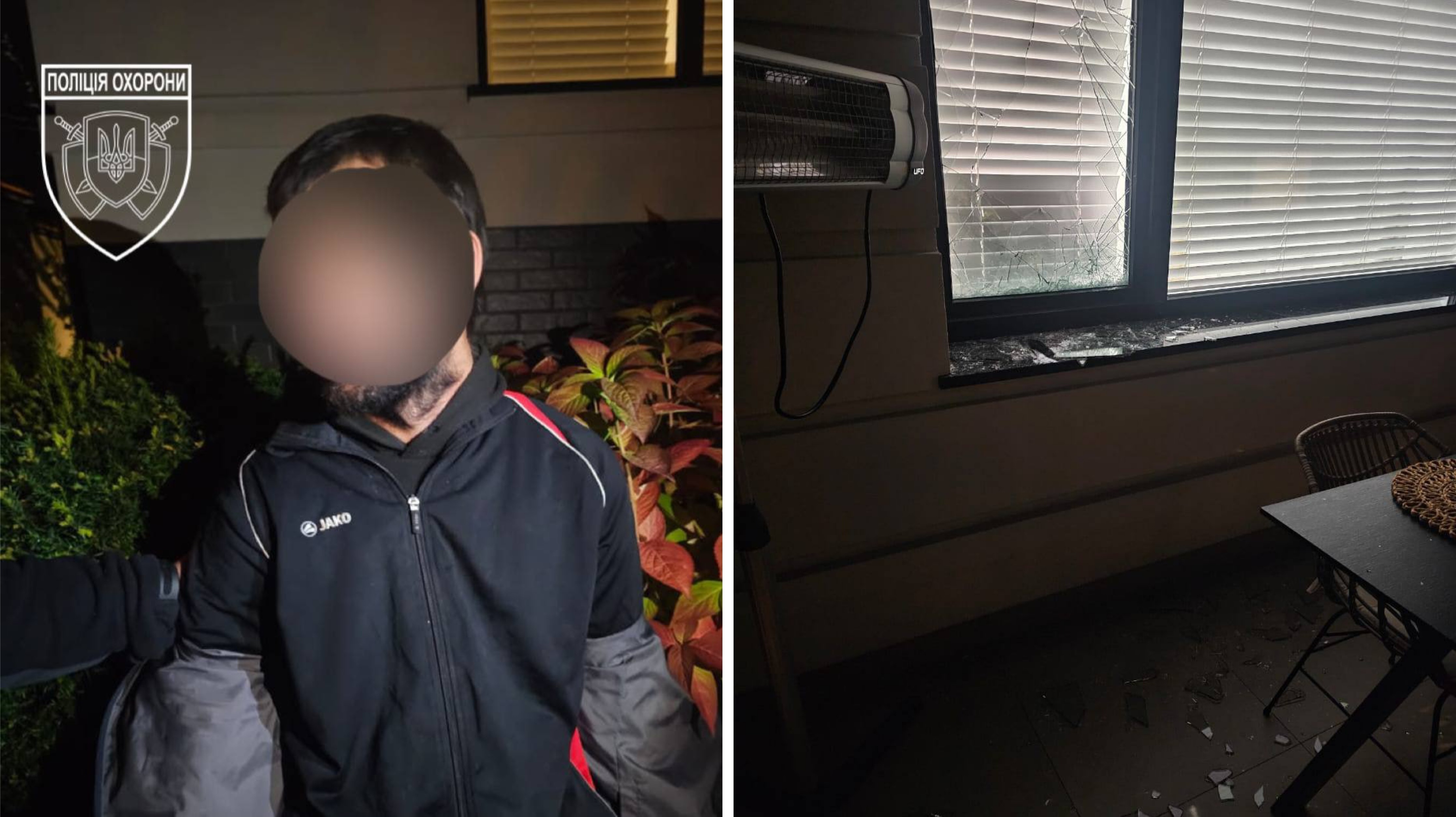 У Рівному затримали крадія, який вистрибнув із другого поверху, тікаючи від поліції (ФОТО)