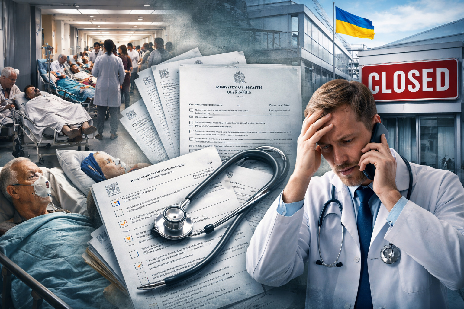 Українцям доведеться помирати у прийомному відділенні? Нові стандарти госпіталізації спричинили скандал