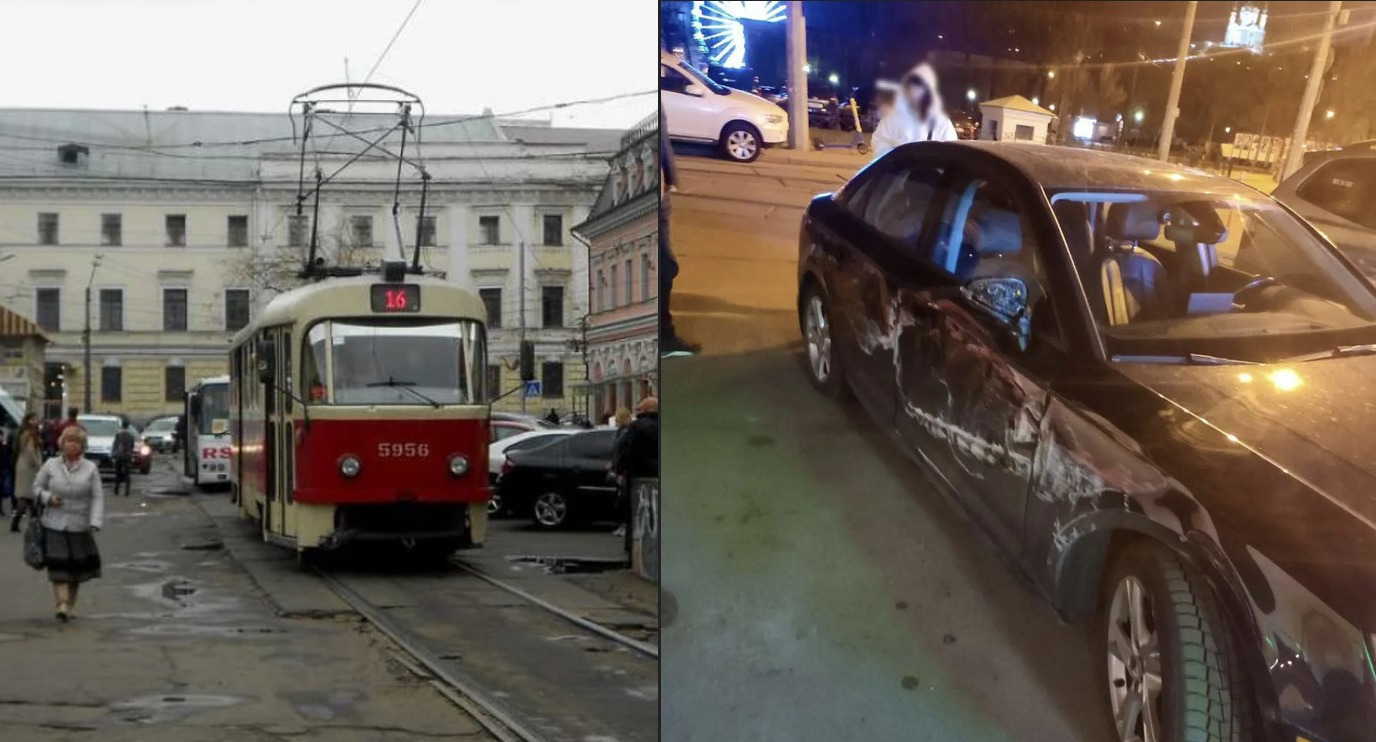 «Герой нашого часу»: водій трамваю у Києві стала жертвою шахрайки, яка підставила під неї AUDI? (ВІДЕО)
